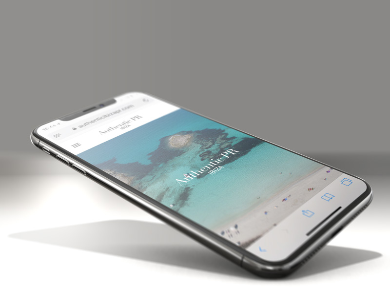 Ibiza iPhone website